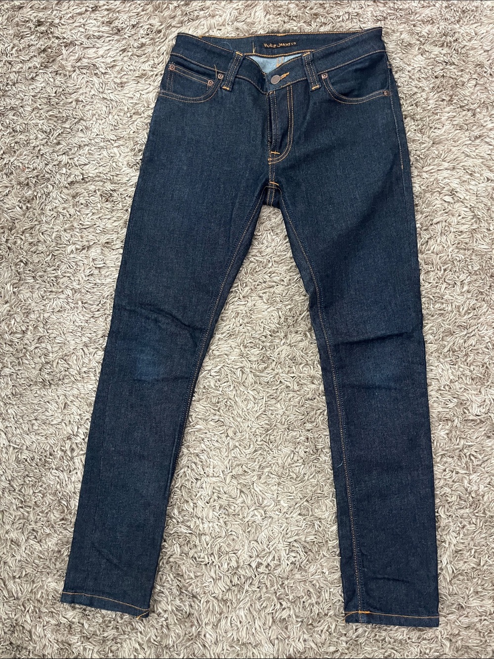 Nudie Jeans Women's Dark Blue Skinny Jeans
